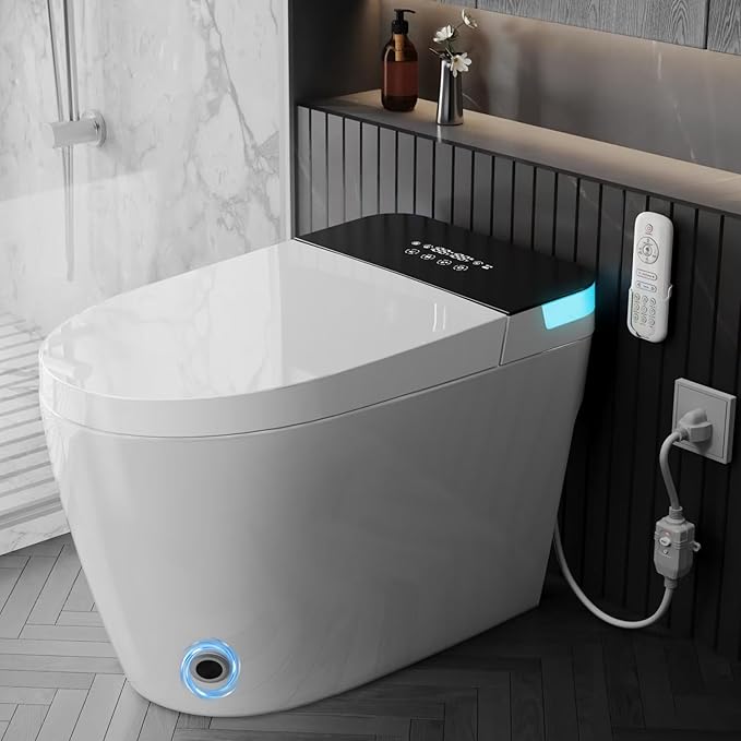 TDH Luxury Smart Toilet, Heated Seat by TDH