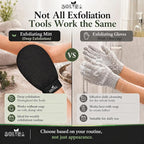 Exfoliating glove for Shower & Exfoliating body scrubber – 100% Vegan Viscose - Image 10