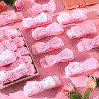 25 Pcs Pink Spa Headband Bulk Pink Makeup Headbands - Image 7