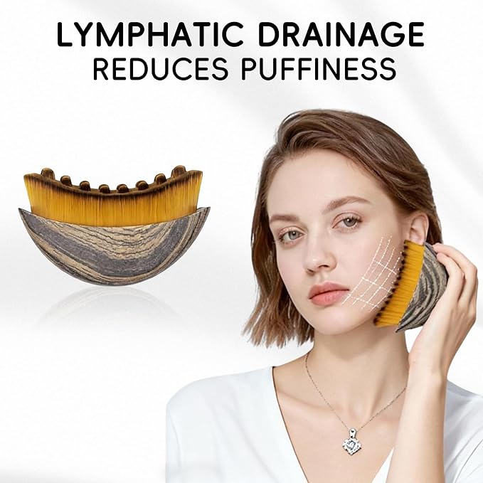 Lymphatic Contour Face Brush, Manual Face Brush - Image 3