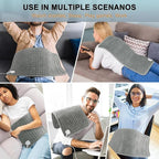 Electric Heating pad, 25 x12 Portable Heating Pad - Image 4