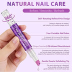 4-in-1 Cuticle Oil Pen for Nails, Nail Cuticle Polishing & Remover Tool - Image 2