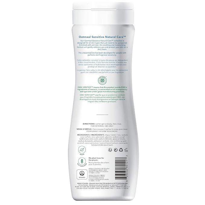 ATTITUDE Body Wash for Sensitive Skin - Image 3