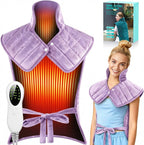 Heating Pad for Back, Neck & Shoulders, 2.7lb Weighted Graphene Electric by Unknown