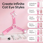 Modelones Cat Eye Magnet for Nails, 4-in-1 Cat Eye Nail Magnet - Image 5
