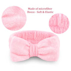 CIEHER 8 Pcs Pink Spa Headbands - Image 2