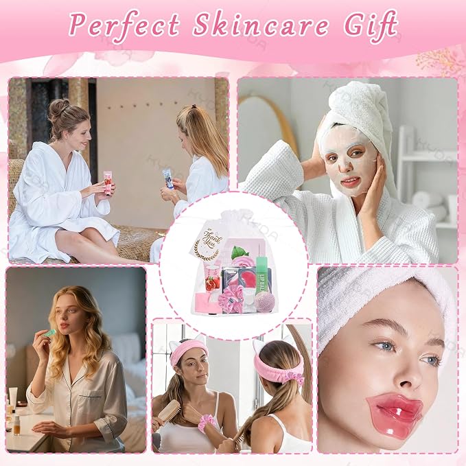 KYDA 132PCS SPA Party Supplies for Women, Include Face Masks, Hand Cream - Image 5
