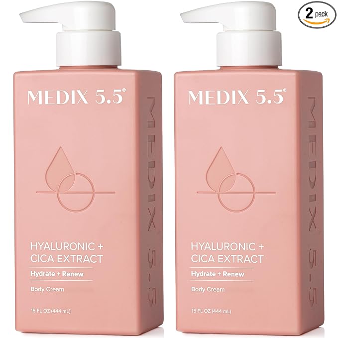 Medix 5.5 Hyaluronic Acid + Vitamin E Cream Body Lotion by Medix55