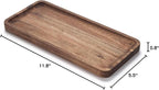 Bathroom Vanity Tray, Acacia Wood Counter Tray, Toilet Tank Tray, Appetizer - Image 10