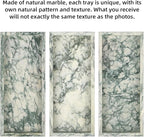 Marble Bathroom Vanity Tray, Natural Luxury Vanity Home Kitchen Bathroom Table - Image 4