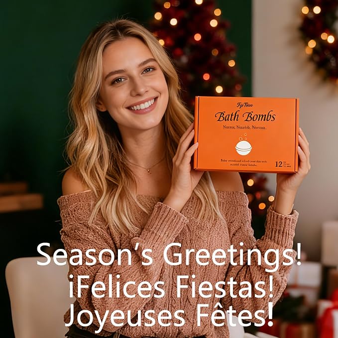 Bath Bombs for Women, 12 Pack Handmade Natural Fizzies Bath Bombs - Image 8