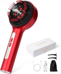 Electric Scalp Massager, 5 in 1 Refillable Oil Reservoir and Mist 3 Step At by KIAVEZO