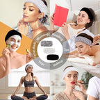 Microfiber Spa Headband 3-Pack, Soft Terry Cloth Headband - Image 4