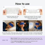 MAREE Heated Eye Masks for Dry Eyes – Steam Eye Mask Disposable – Lavender Self - Image 6