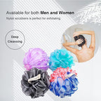 PPHAO - Extra Large Soft Mesh Net Luffa Loofa Loufa Puff - Loofah Sponge - 75g - Image 4