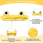 Jowmoy yellow Frog Eye Elastic Headband - Image 3
