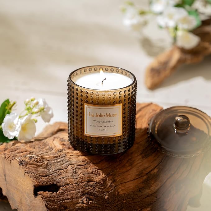 LA JOLIE MUSE Woody Jasmine Candles - Image 3
