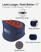 IKEEPFIT Portable Heating Pad for Back, Cordless Wearable Heat Belt - Image 9
