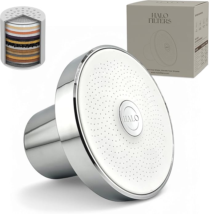 Filtered Shower Head by HaloFilters
