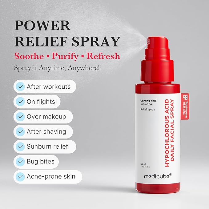 medicube Power Soothing Spray | Hypochlorous Acid Spray - Image 5