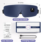 Silk Heated Eye Mask Cordless, 1500mAh Warm Eye Compresses - Image 7