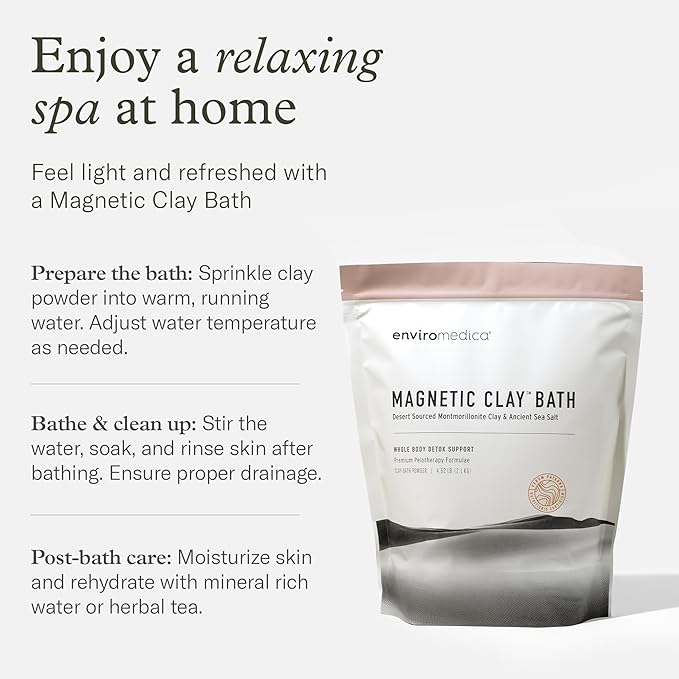 Enviromedica Magnetic Bentonite Clay Bath - Image 6