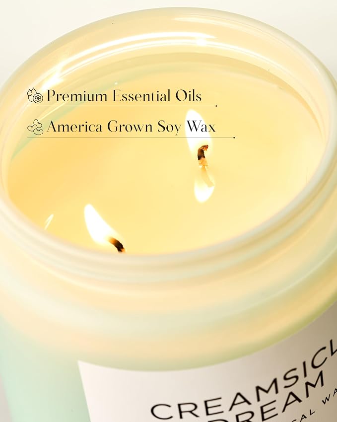 M&SENSE Orange Creamsicle Candle - Image 4