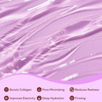 Collagen Face Mask, 4 Pack Bio-Collagen Real Deep Mask Overnight Hydrating Face - Image 4