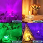 Aurora Ocean Wave Lights Projector No Wiring, Touch Cube Color Changing Light - Image 7