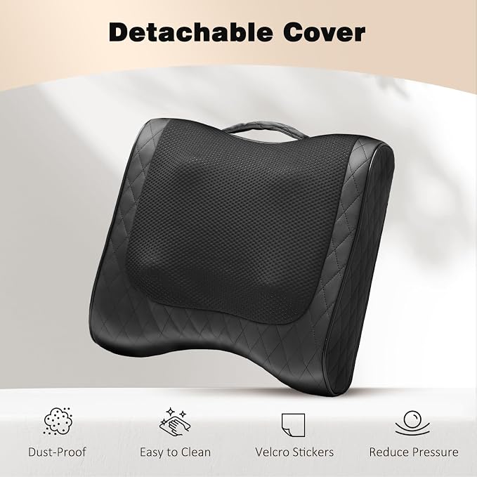 Boriwat Back Massager with Heat, Percussion & Shiatsu 2-in-1 Massager - Image 8