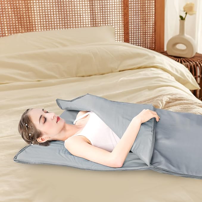 110V Sauna Blanket, Infrared Sauna Blanket Portable Sauna Bag Body Shaper - Image 3