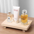 zoocatia Small Wood Tray Pedestal Stand Farmhouse Bathroom Decor Decorative - Image 3