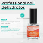 modelones Nail Dehydrator, 15 ml Acid Free Nail Prep Dehydrator - Image 2