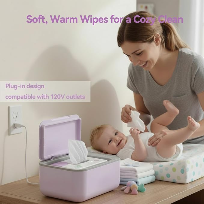 Chefhandy Wipe Warmer with Adjustable Temperature, Silent Heating & Large - Image 2