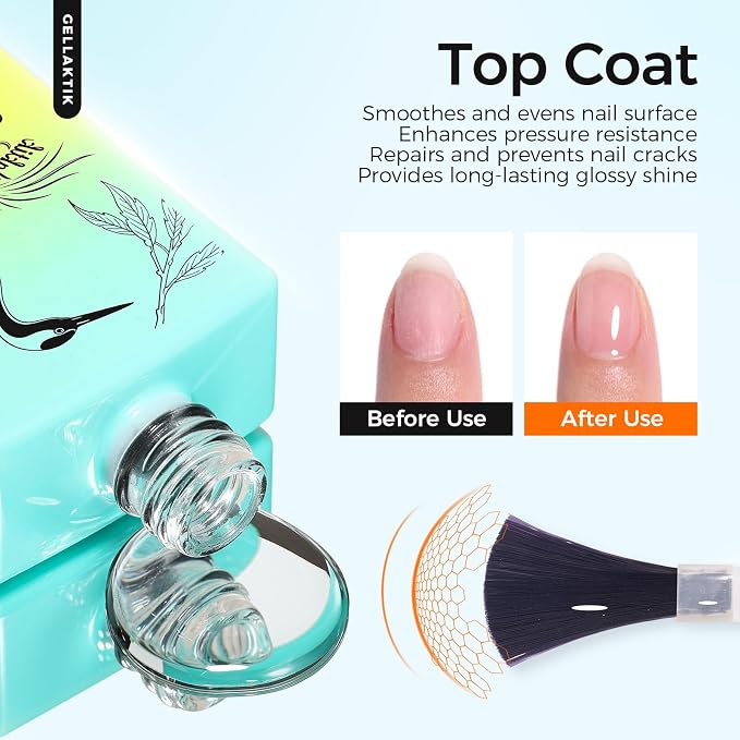 Blooming Gel Nail Kit, Long-Lasting UV/LED, DIY Manicure Gifts - Image 7