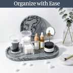Koville Natural Marble Tray, Catchall - Image 5