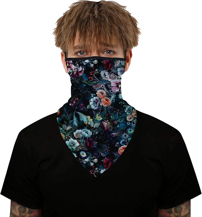 YAYOUREL Neck Gaiter Face Mask Bandanas - Image 6