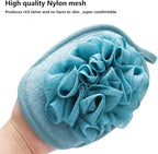 3 Pack Body Sponge Brushes Pouf Mesh Brush Shower Glove - Image 4