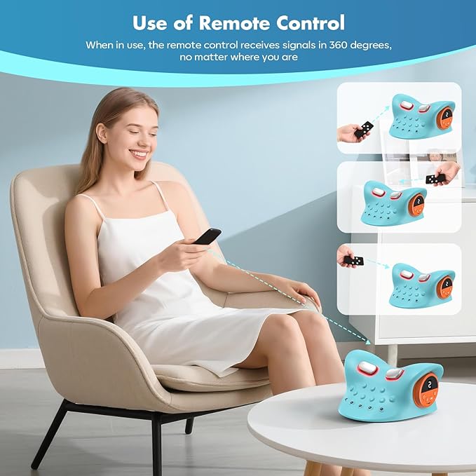 2026 Neck Massager 4-in-1 with Deep Tissue 3D Kneading & Soothing Heat - Image 5