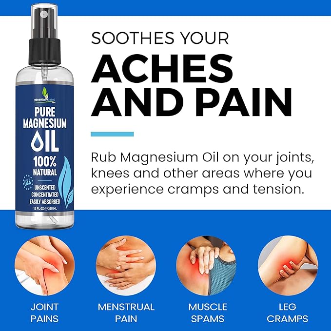 Pure Magnesium Oil Spray 12oz - Image 3