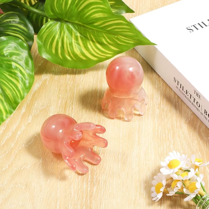 2 Pack Octopus Head Massager Comb Stress Relief Point Massage Comb Head Massage - Image 7