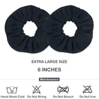 IVARYSS Super Towel Scrunchies for Drying Hair, Absorbent and Soft Microfiber - Image 3