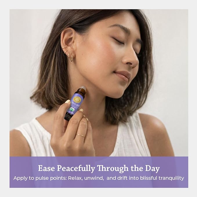 Silk Road Organic Restful Ease Essential Oil Sleep & Stress Blend Roll On - Image 4