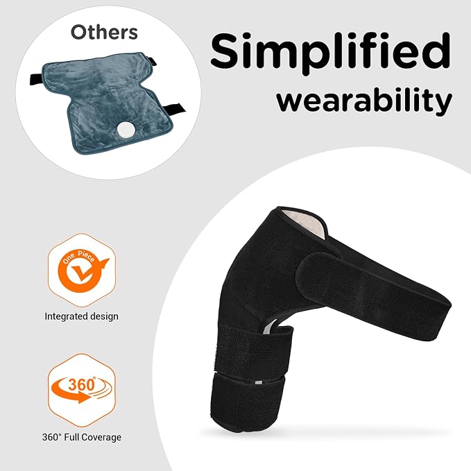 Comfytemp Shoulder Heating Pad for Rotator Cuff, Heating Pad for Shoulders - Image 3