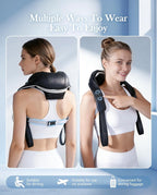 Neck Massager with Heat Cordless: Shiatsu Back Shoulder Massage Tools - Image 6