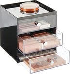 mDesign Makeup Organizer Storage Station Cube by mDesign
