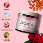 SOULSPA PURE Rose & Almond Body & Foot Scrub - Image 2