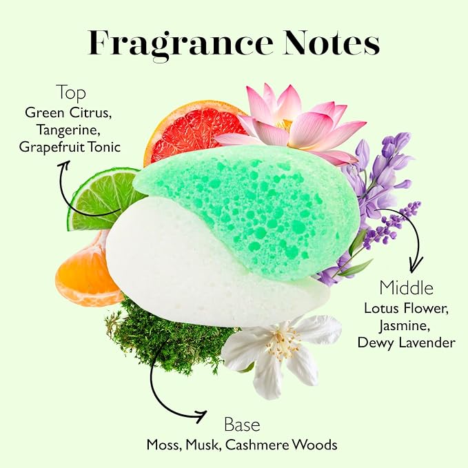 Spongellé Essentials Green Tea Bliss Mani/Pedi Buffer | Exfoliating Foot & Nail - Image 3