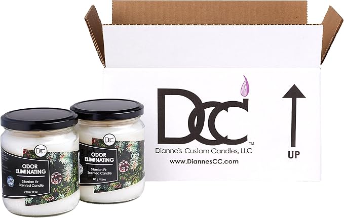 Siberian Fir Two Pack Odor Eliminating Highly Fragranced Candle - Image 2