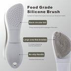 Blackhead Remover Tools, 2 in 1 Face Scrubber Black Head Remover - Image 3